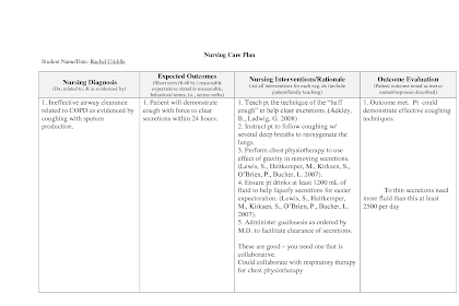 copd care plan pdf