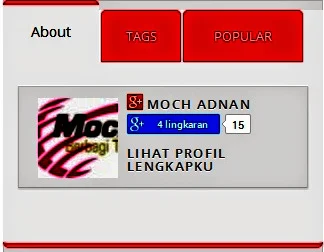Cara Membuat Widget 3 Tabber Di Blogspot