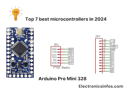 Top 7 best microcontrollers in 2024 │Components of Microcontroller|Types of Microcontrollers|Electronicsinfos