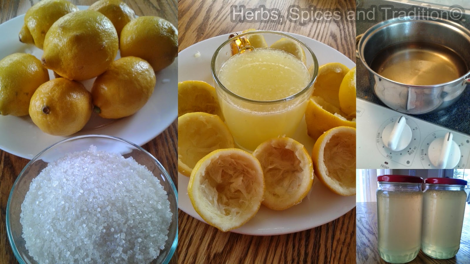 Herbs, Spices and Tradition: HOMEMADE LEMONADE