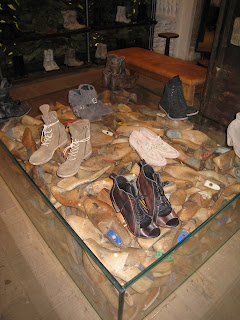 All Saints Spitalfields Shoe Display