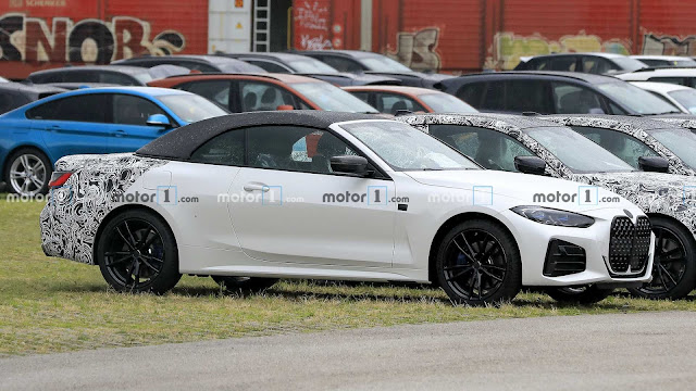 2021 - 2022 BMW 4 Series Convertible New Leaked Photos