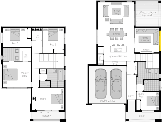 Two Storey House Plans 