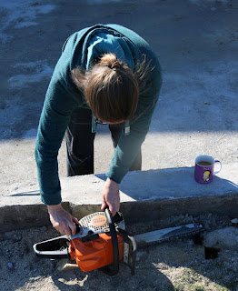 Pre-use checks on the chainsaw