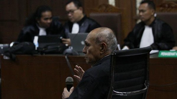 JPU: Kivlan Serahkan Uang Kepada Tajudin Untuk Pantau Wiranto Dan Luhut