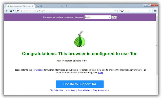 Tor Browser for Windows Screenshot 2