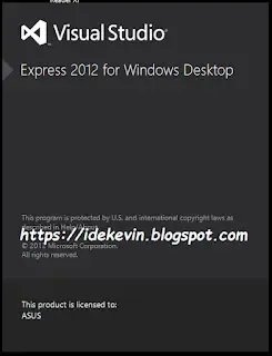install visual studio express 2012