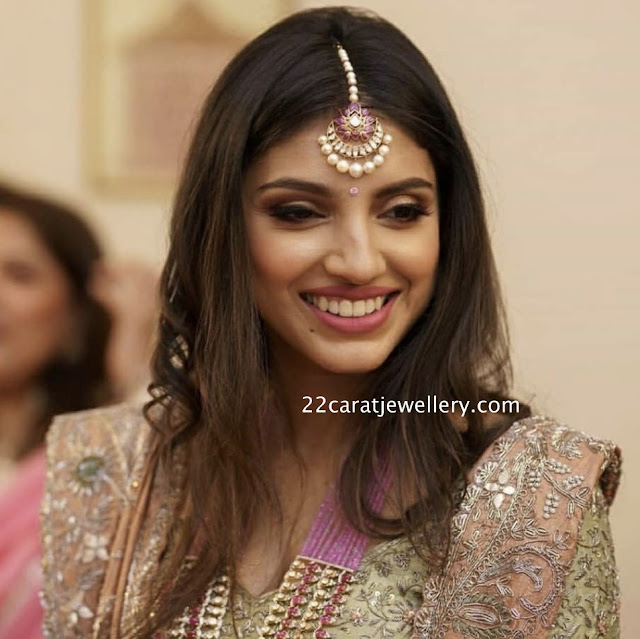 Rana Fiance Miheeka Bajaj Jewellery