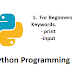 Simple Python Program For beginners!!