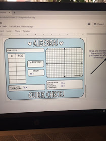 It's hard to believe we're all here, being forced into homeschooling algebra or developing algebra lessons that can be taught from home. I'm still trying to wrap my head around it all and wondering how I ever took normal life for granted. But here we are! Homeschooling our kids math (or in my case "homeschooling" since mine is in K) or creating digital algebra lessons for remote teaching on platforms like Google Classroom or Zoom that we may have never used before.