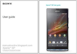 SONY XPERIA SP MANUAL PDF DOWNLOAD (C5302/C5303/C5306 ...