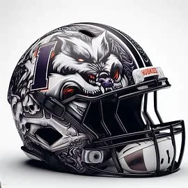 Northern Illinois Huskies Halloween Concept Helmets