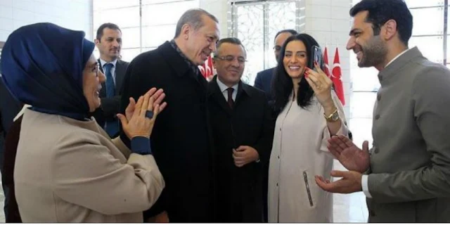 le président turc Racep Tayyip Erdogan a demandé la main de Imane El Bani