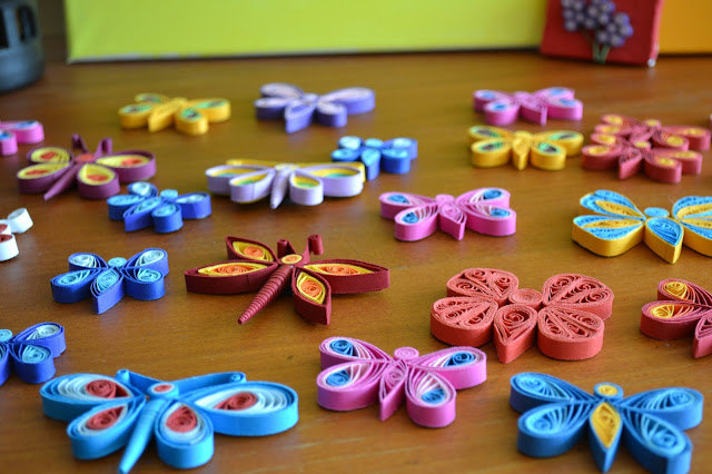 Circul Magic: Fluturi Quilling