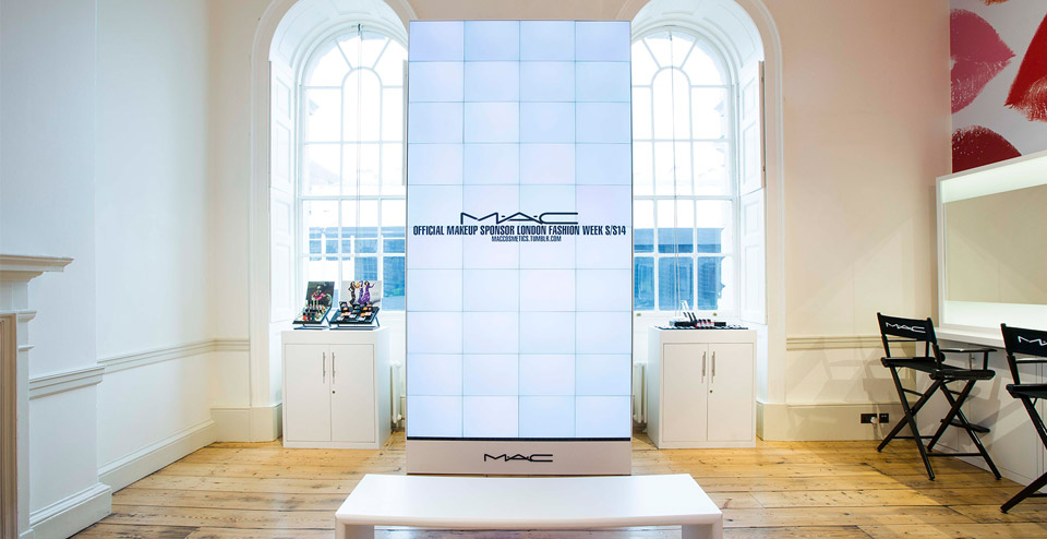 MAC Pop-Up Store | Alchemy Expo Retail Design | Video Wall