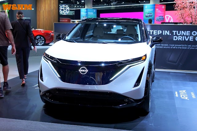 All New Nissan ARIYA 100% Electric Showing at 2022 Los Angeles Auto Show, #LAAS