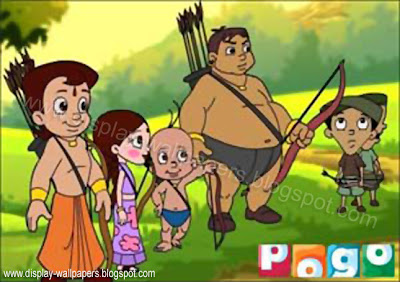 Chota Bheem Cartoon Art Picture