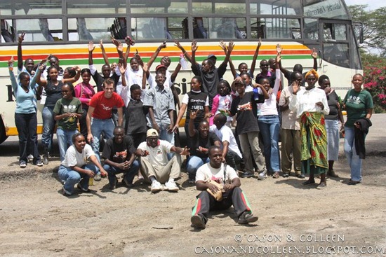 The whole group