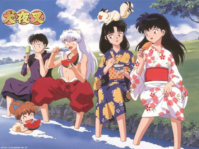 Inuyasha cartoon wallpaper