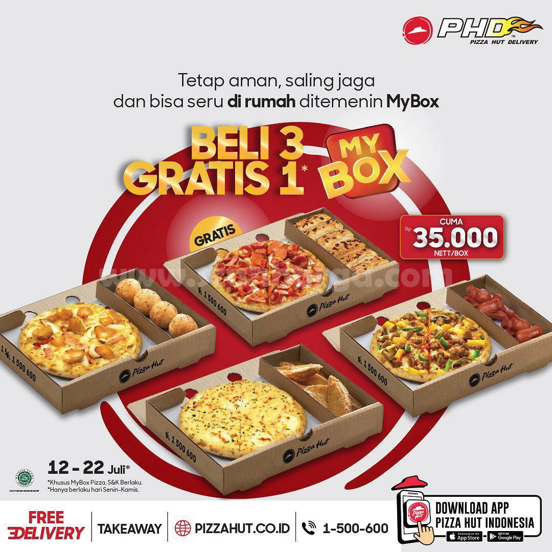 PHD Promo Beli 3 MYBOX GRATIS 1 MYBOX harga CUMA Rp. 35.000 nett/Box