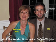 Watchers at Wedding