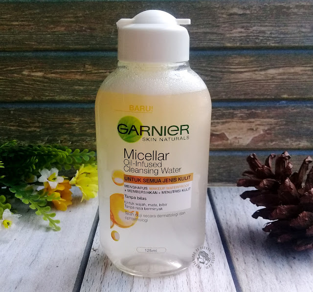 Review Gernier Oil-Infused Cleansing Water, pretty-moody.com