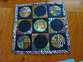 Windham Jungle Minis mini quilt