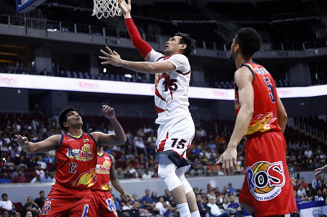 Top 5 Leading scorers for San Miguel Beermen elimination round 2018 PBA PhilCup