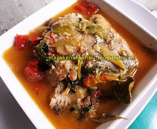 Resep Cara Membuat Sup Gurame Kemangi Asam Pedas