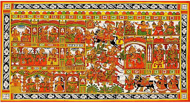 pabuji, pad, phad painting, lokdevta