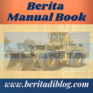 Wheel loader cat 966F II service manual