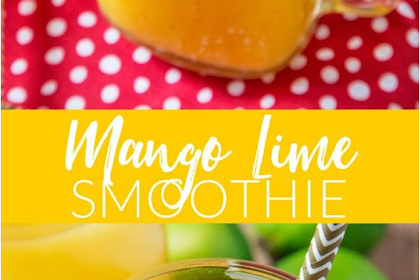 Mango Lime Smoothie