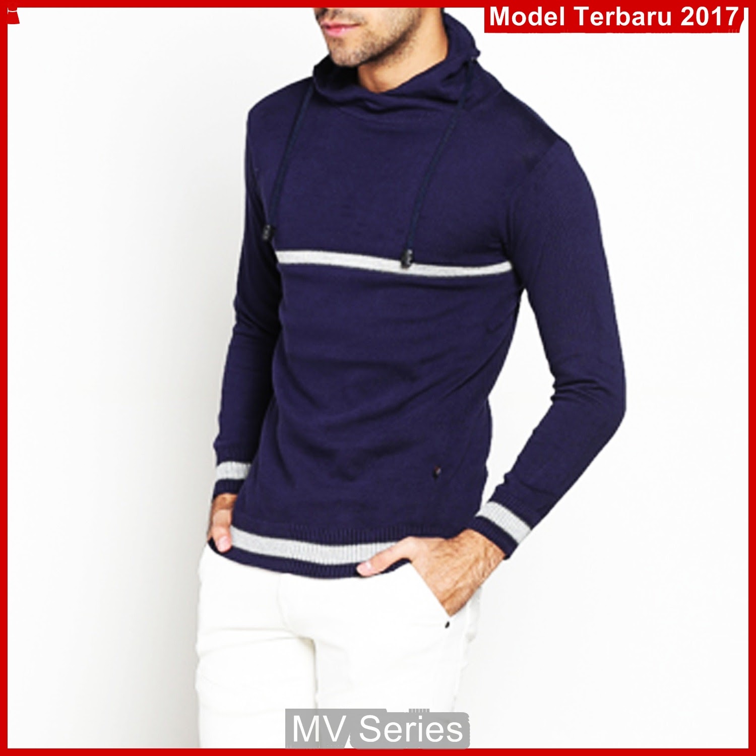 MV082 Model Sweater Rajut Panjang Asia Terbaru BMG