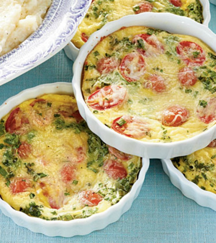 Frittata una receta rápida y fácil. 