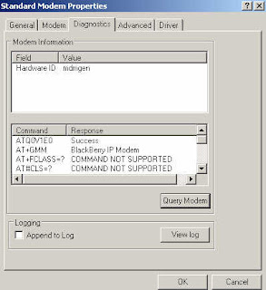 Cara setting blackberry sebagai modem