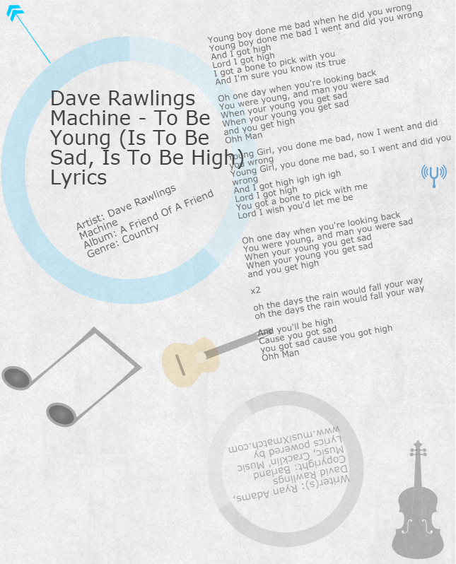  To Be Young Lyrics