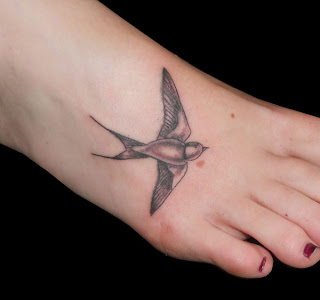 Swallow Tattoo, Tattooing