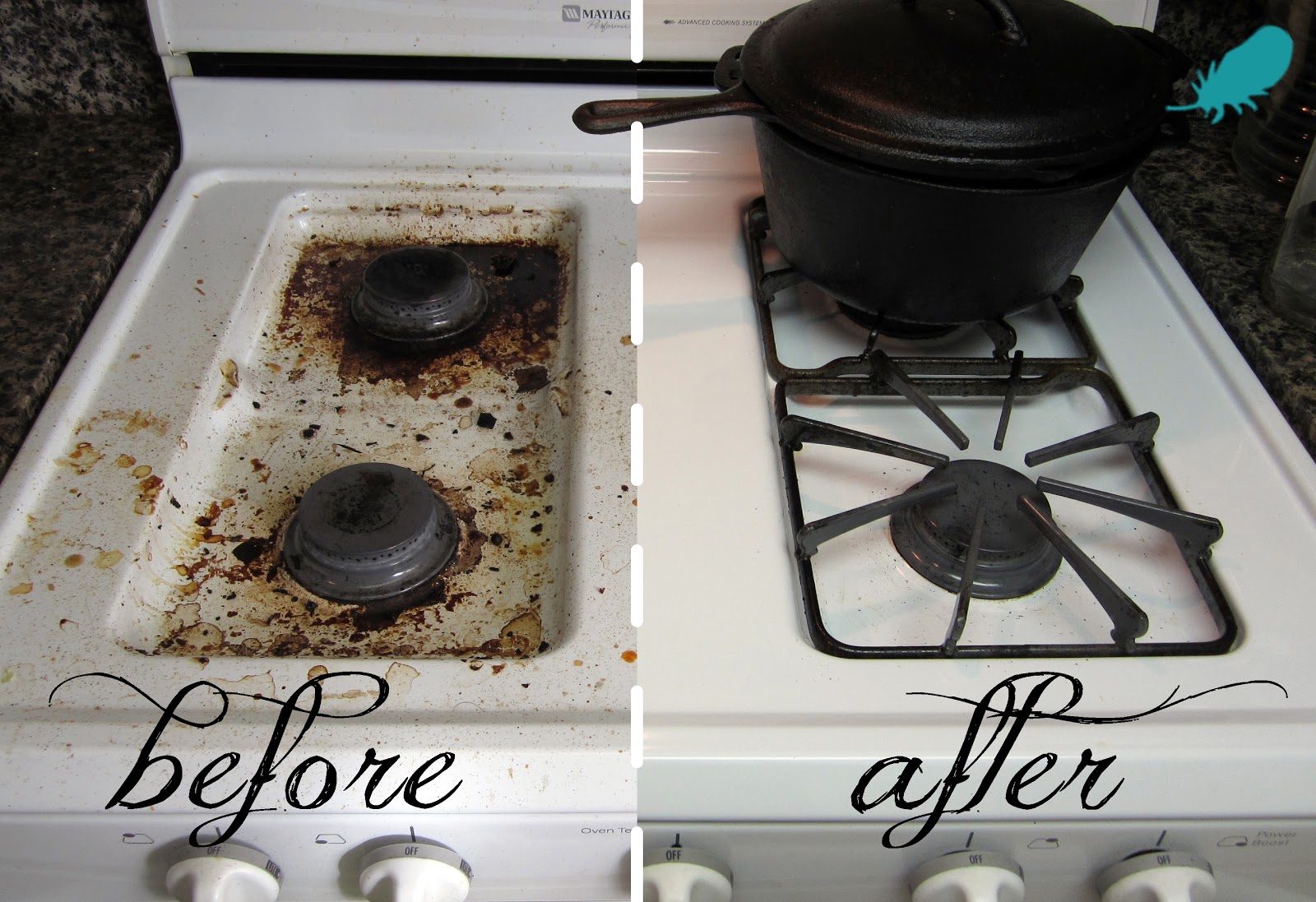 How to get burn marks out of your glass top stove.<a name='more'></a> It works! This is