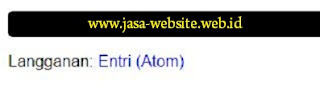 cara menghapus langganan entri atom