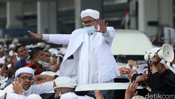 Saat Akhirnya Habib Rizieq Buka Suara soal Kondisi Kesehatan