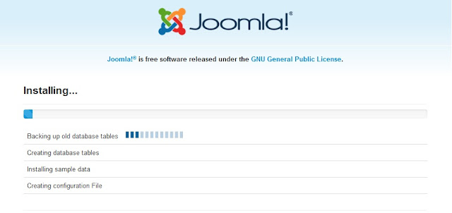 Instal joomla 3.0