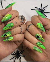 Ideas de manicura : Decoración de uñas para Halloween