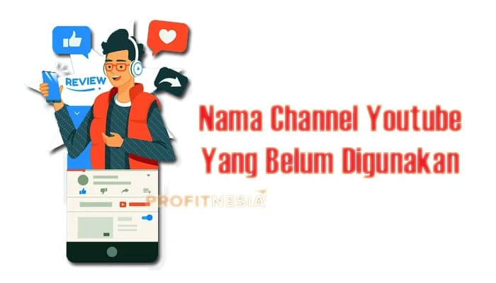 nama channel youtube yang belum digunakan di Indonesia