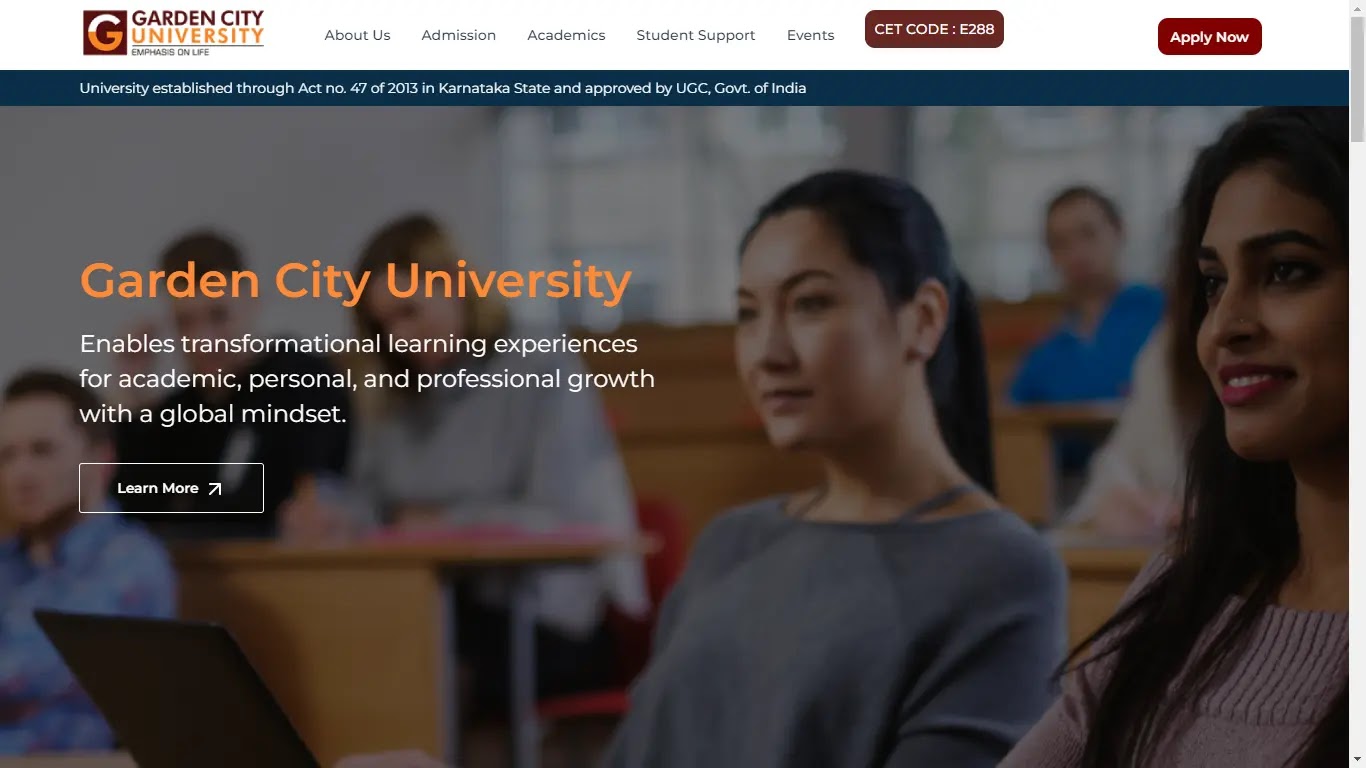 Garden City University Admission Process CURRENT_YEAR, Courses Details, Ranking and Review