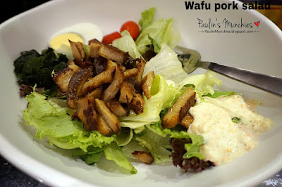 Wafu pork salad - Itacho Sushi at Star Vista - Paulin's Munchies