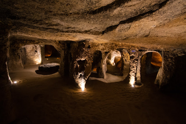 La città sotterranea di Kaymakli-Cappadocia