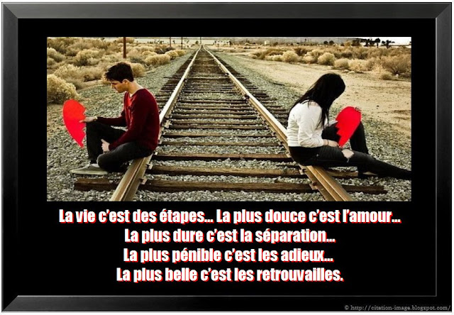 Tristesse - Citation d'amour triste