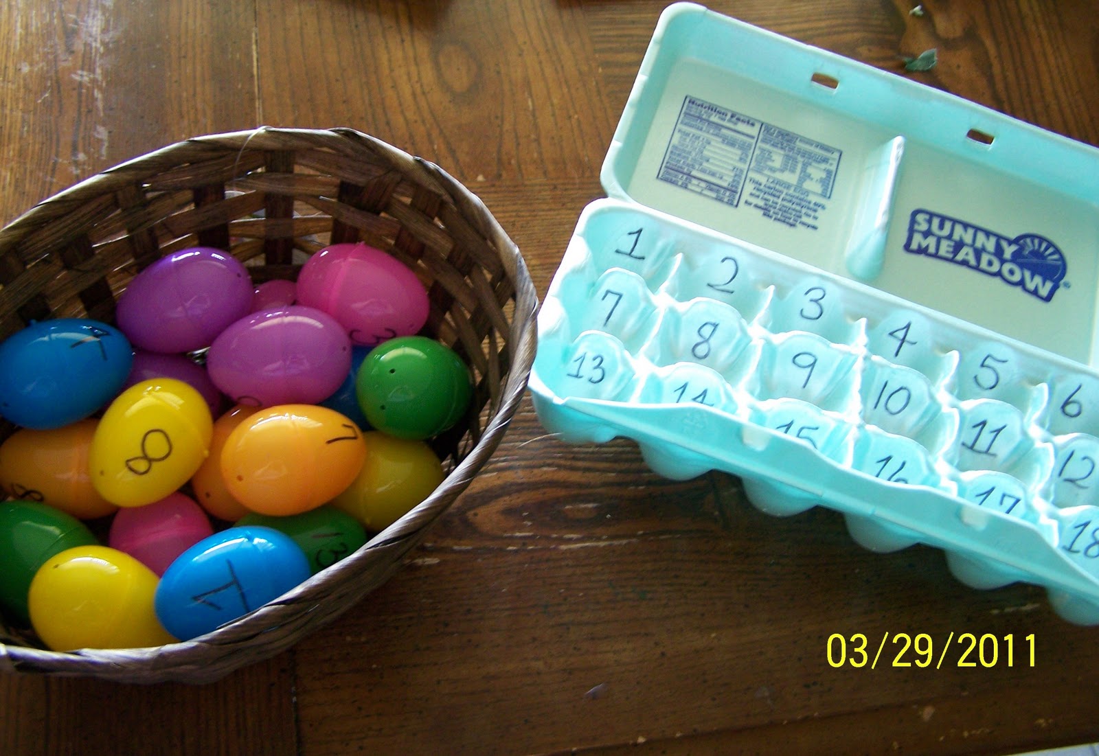 Easter Egg Counting Game title=