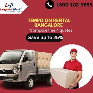 tempo on rent in Bangalore - LogisticMart