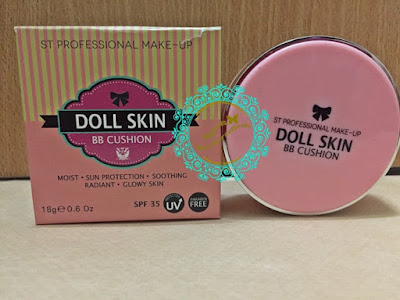 Sendayu Tinggi Doll Skin BB Cushion , outlet sendayu tinggi, dealer, insta seller, review bb cushion, bb cushion terbaik, effect glowing, radiant skin, tahan lama, jimat, murah, comel, paraben free, spf tinggi, 